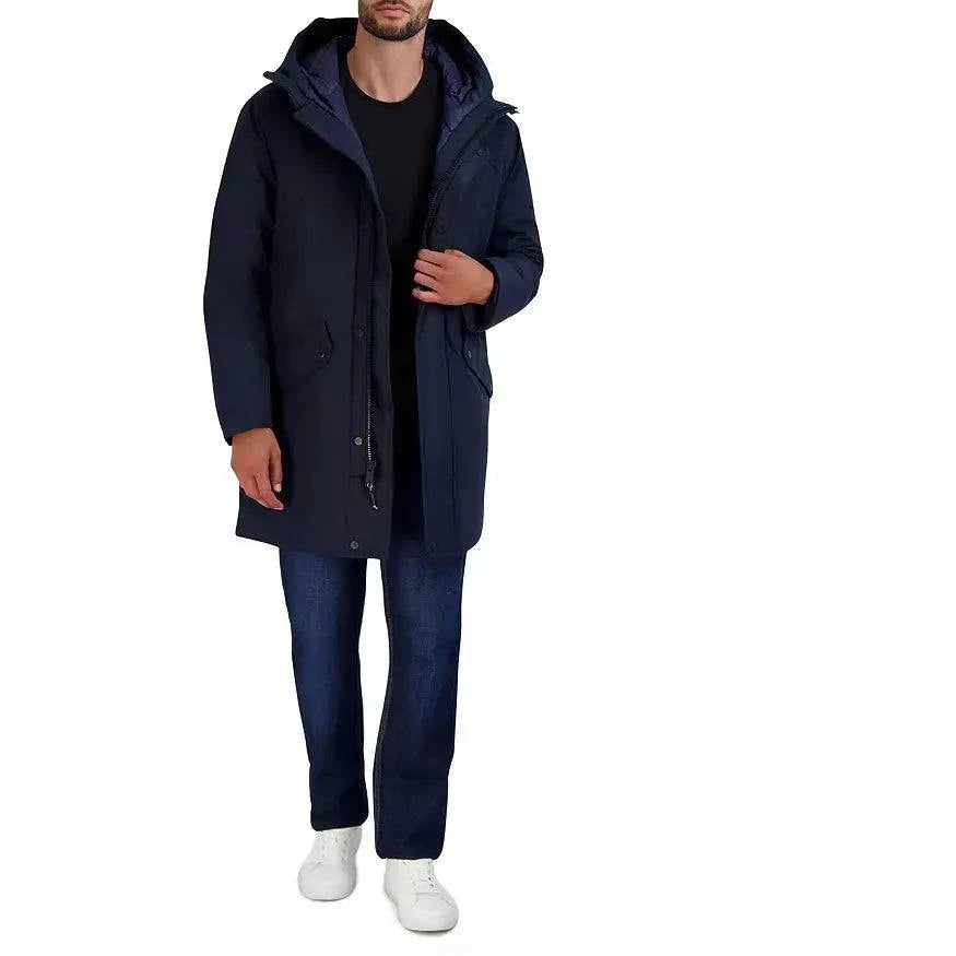 stylish coats for women -Cole Haan Men's Parka Down Coat