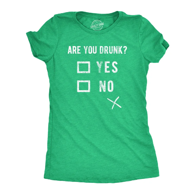 women's V-neck blouses -Are You Drunk Women's T Shirt