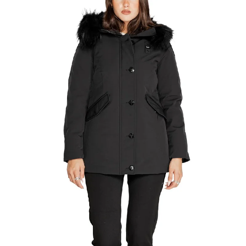 ladies' tailored coats -Blauer  Polyester Jackets & Women's Coat