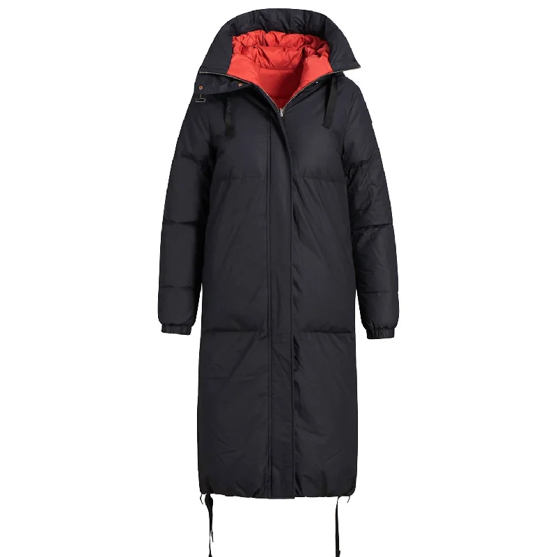 women's waterproof jackets -Reversible Jacket In Black/red