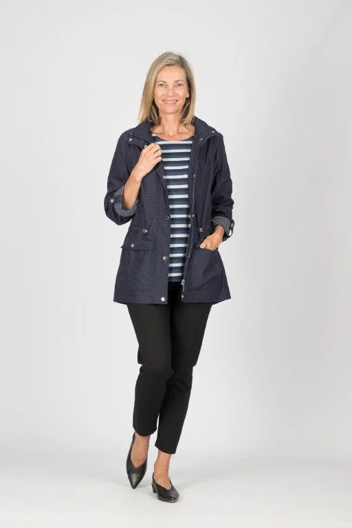 women's long winter parkas -Renoma Hooded Jacket