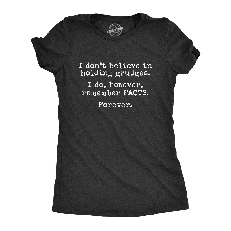 women's sheer tops -I Remember Facts Forever Women's T Shirt