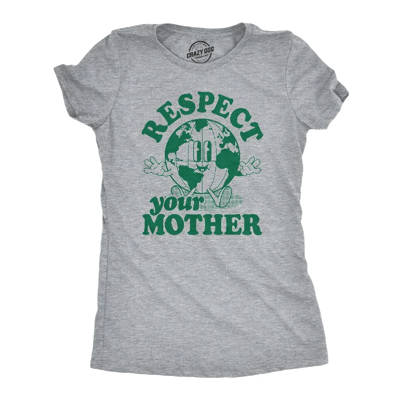 women's keyhole tops -Respect Your Mother Women's T Shirt