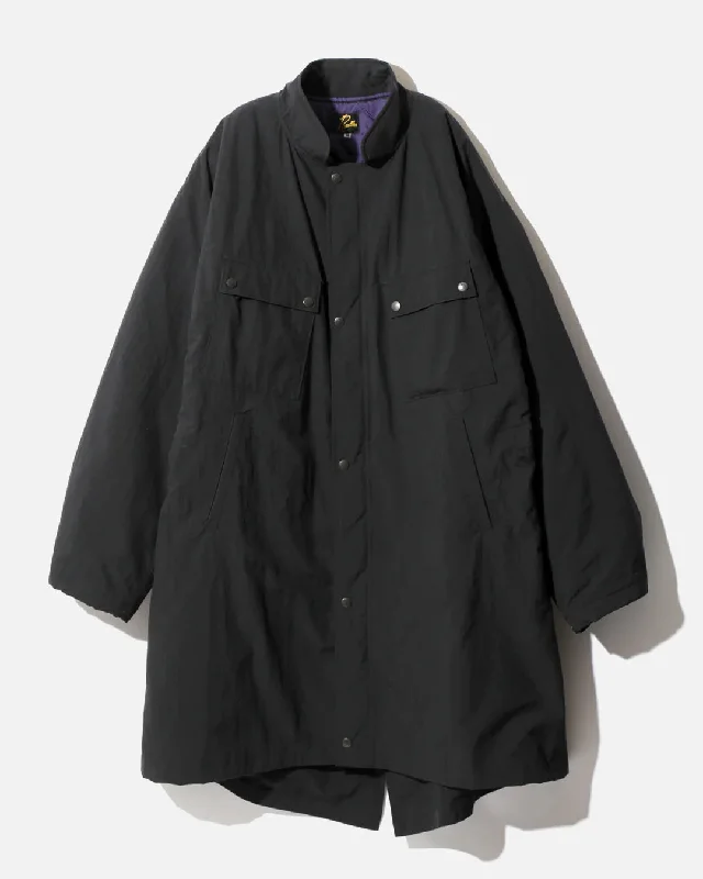 winter parkas for women -Nylon Ripstop C.P. Coat - Black