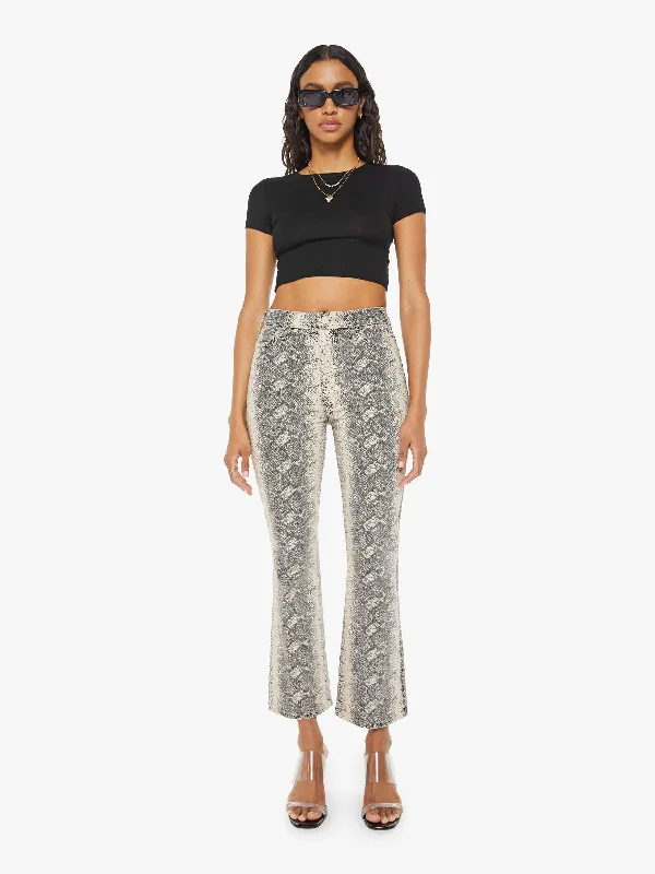 women's capri pants -The Hustler Flood - Boa Babe