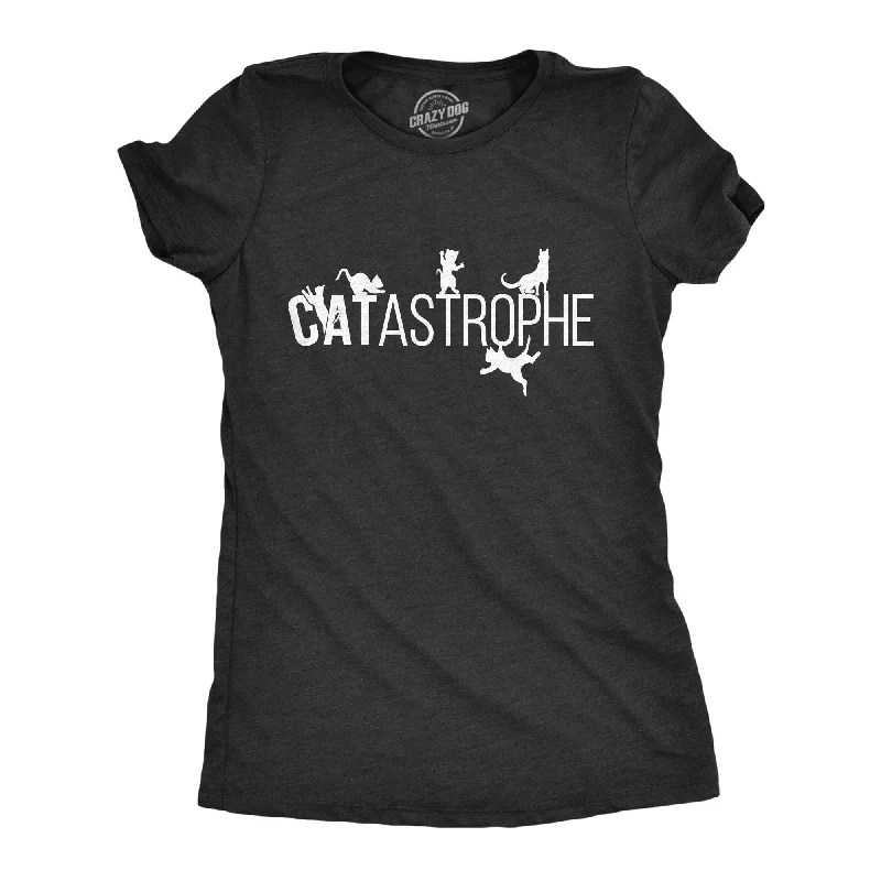 women's layered tops -Catastrophe Women's T Shirt