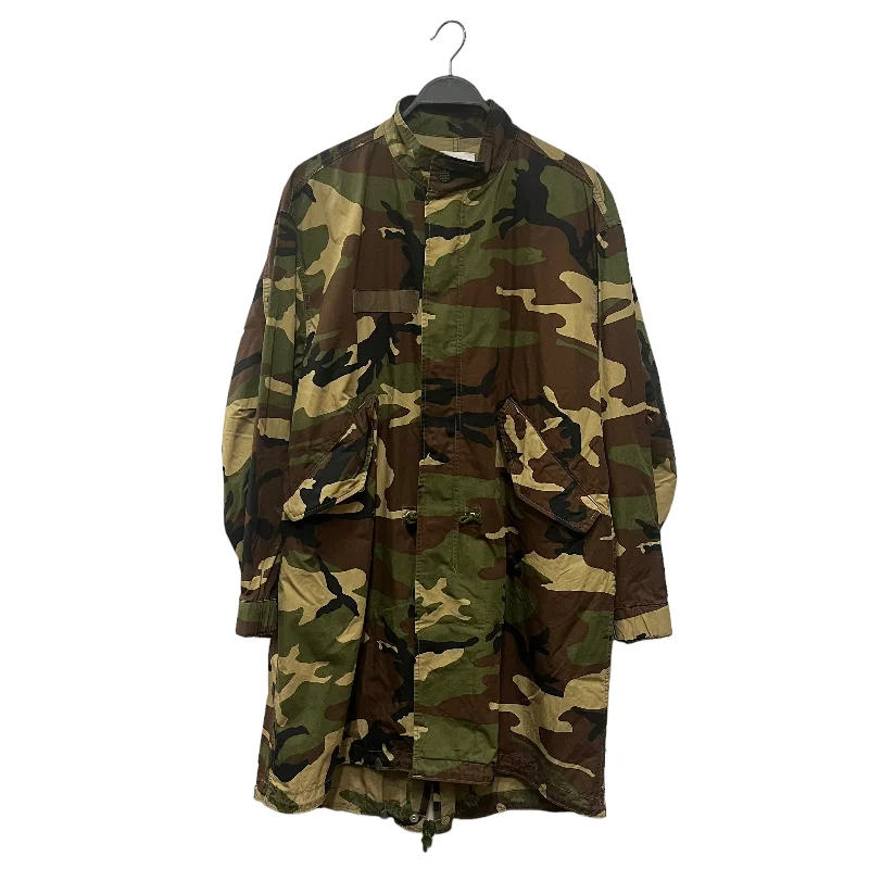 ladies' pea coats -PHENOMENON/Mod Parka/Khaki/Cotton/Camouflage/PM15COT00102/PM15COT00102