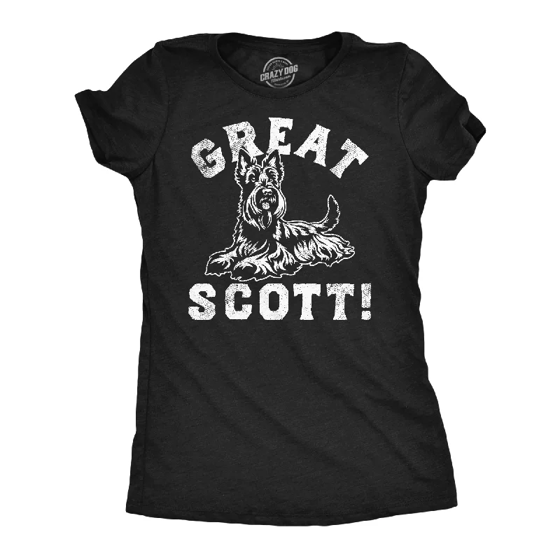 women's bell sleeve tops -Great Scott Women's T Shirt