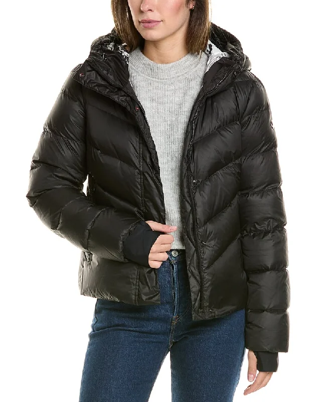 women's oversized coats -Post Card Courchevel Down Jacket