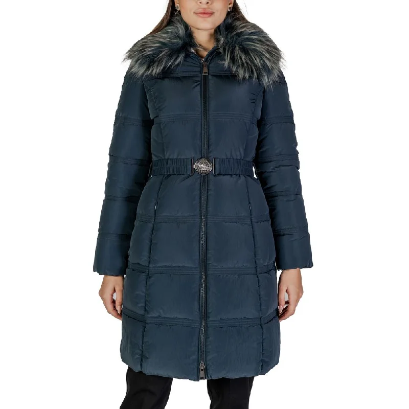 women's reversible jackets -Guess  Polyester Jackets & Women's Coat