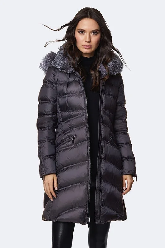 women's casual coats -Cloe - FUR