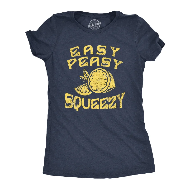 women's chiffon blouses -Easy Peasy Lemon Squeezy Women's T Shirt