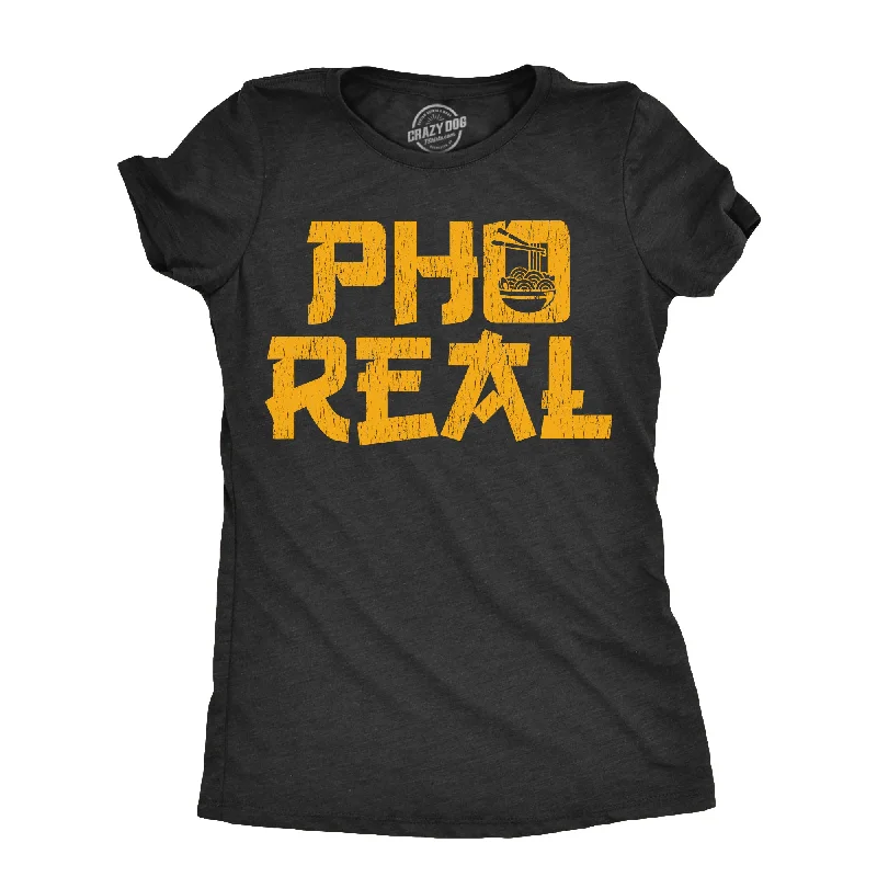 women's asymmetrical blouses -Pho Real Women's T Shirt