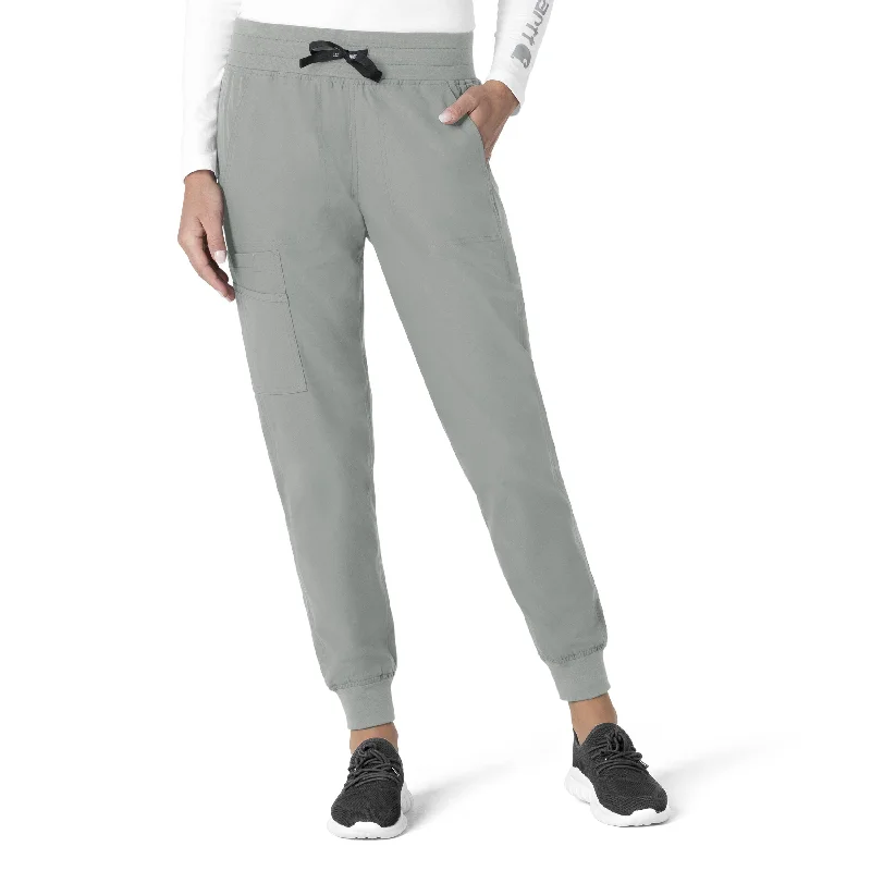 women's seamless leggings -Carhartt Force Essentials Women's Jogger Scrub Pant - Grey