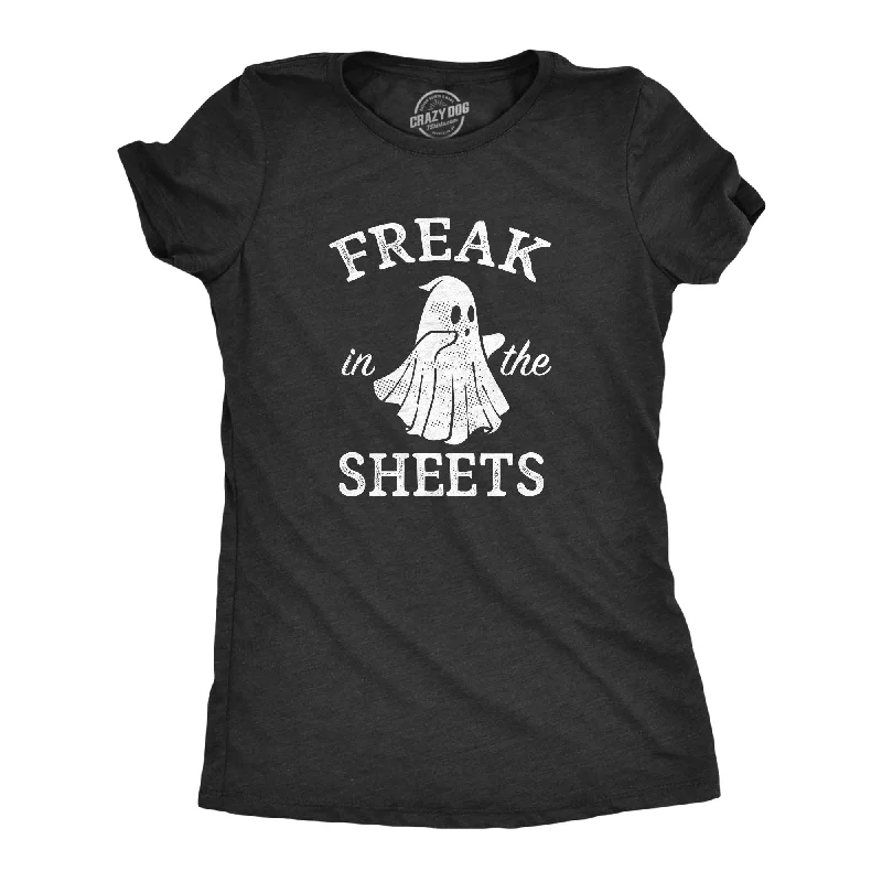 ladies' boyfriend-fit shirts -Freak In The Sheets Women's T Shirt