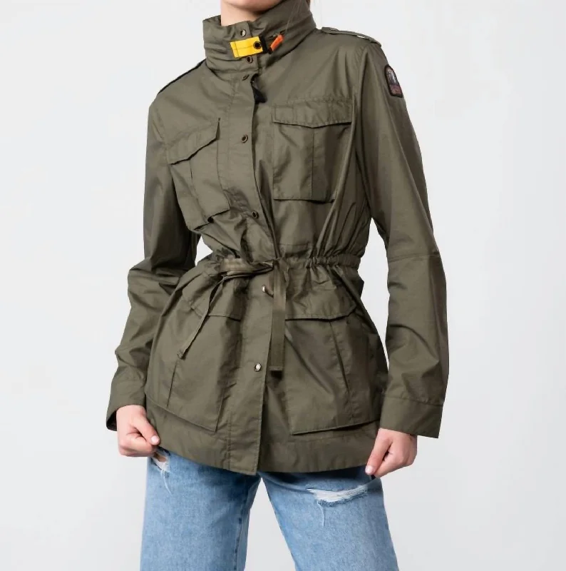 warm coats for women -Dulcie Windbreaker Jacket In Fisherman