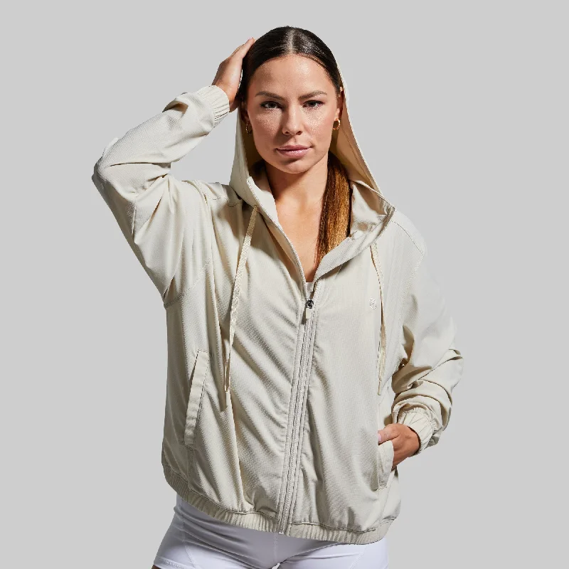 stylish blazers for women -Crosswind Jacket (Oatmeal)