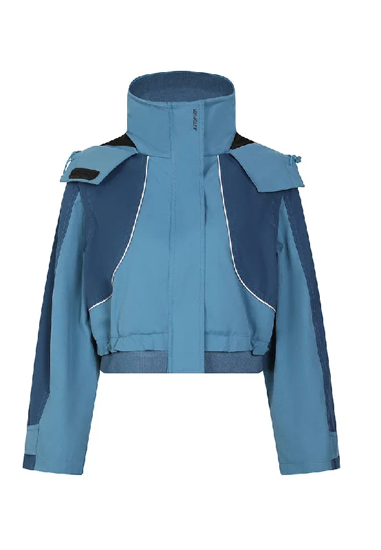 ladies' pea coats -Evolve Modular Water Resistant Cropped Jacket