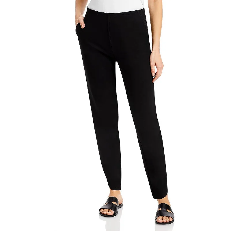 ladies' relaxed-fit jeans -&BASICS Womens Tulip Hem Pocket Skinny Pants