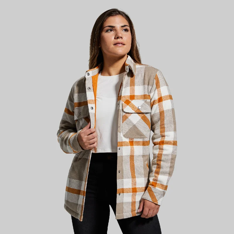 women’s structured blazers -Women's Timber Jacket (Almond Latte)