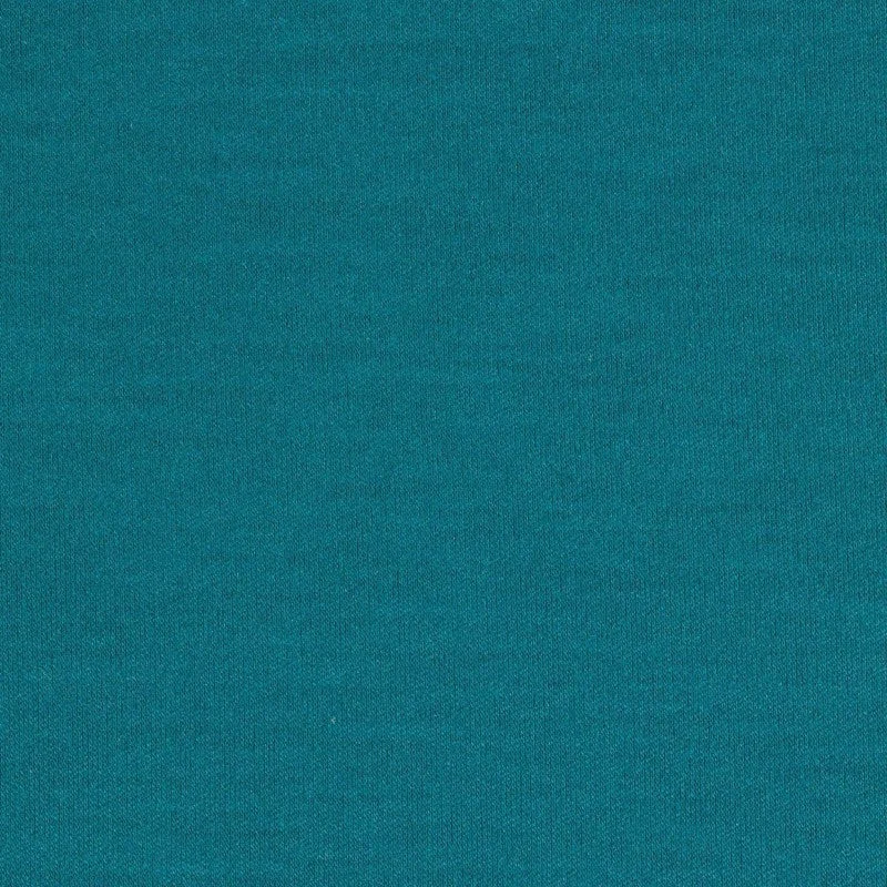 Merino Wool Jersey Ocean Blue