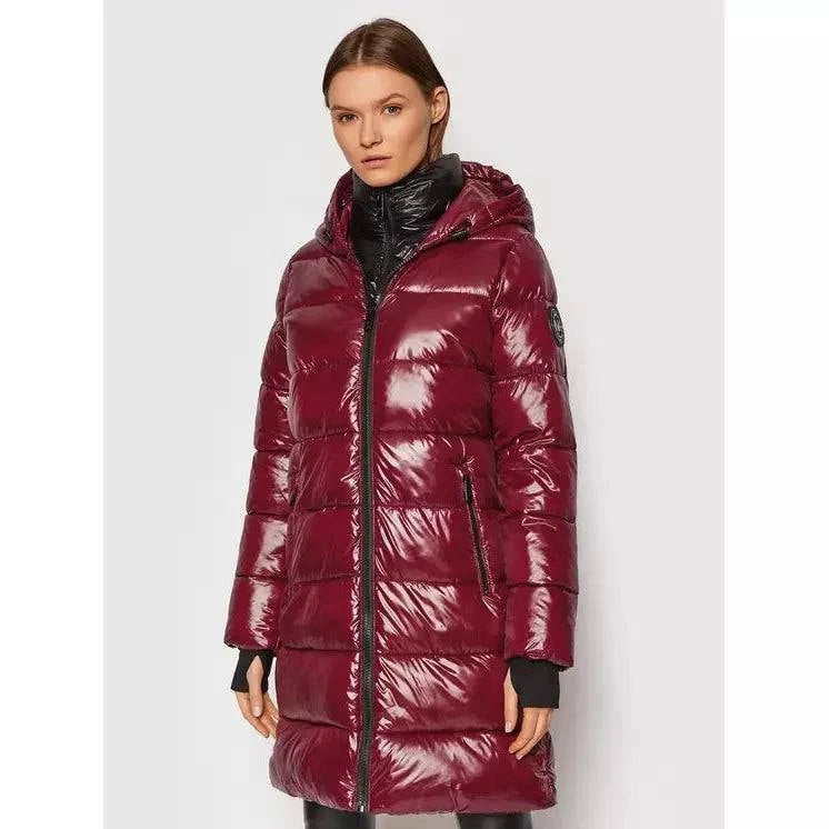 women's hooded jackets -MICHAEL Michael Kors Women's Puffer Winter Coat