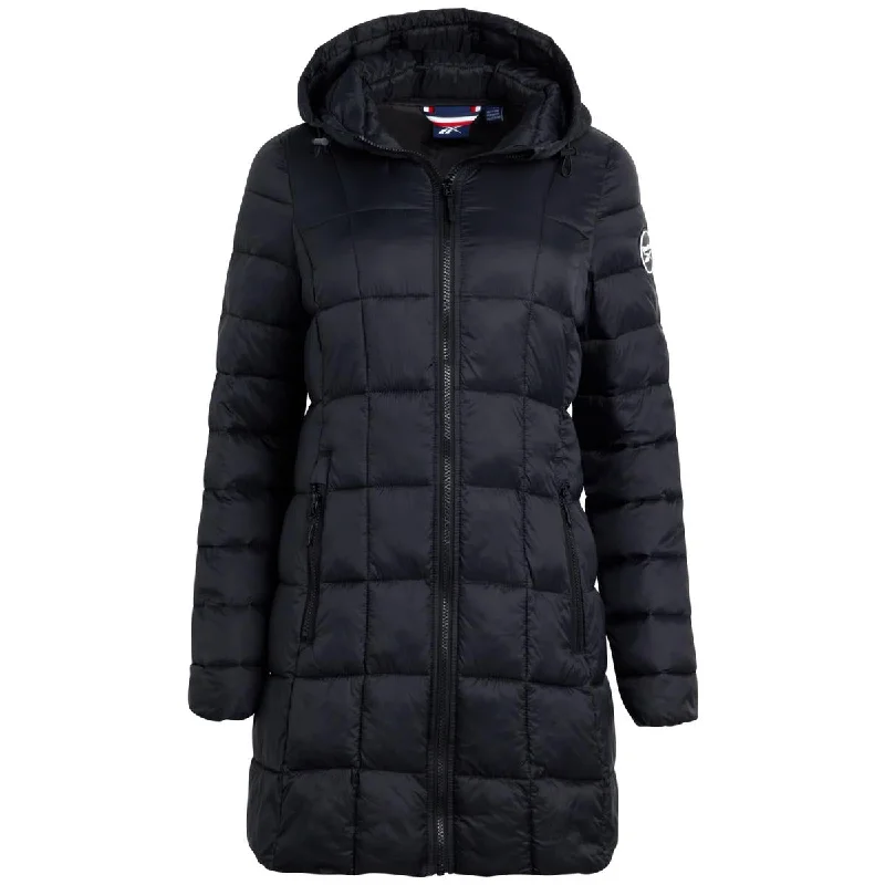 ladies' sherpa jackets -OLRB602EC Womens Quilted Warm Glacier Shield Coat