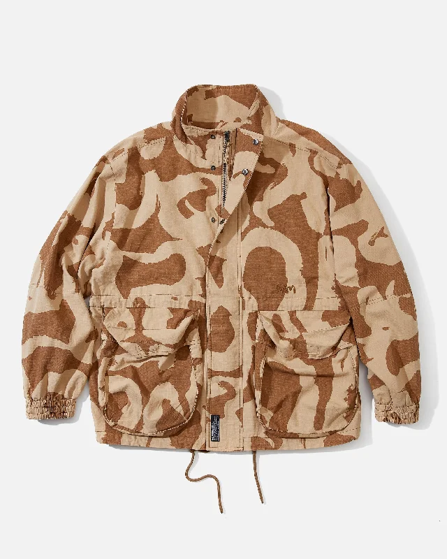 women's fur-lined jackets -Transgression Parka Jacket - Desert Camo