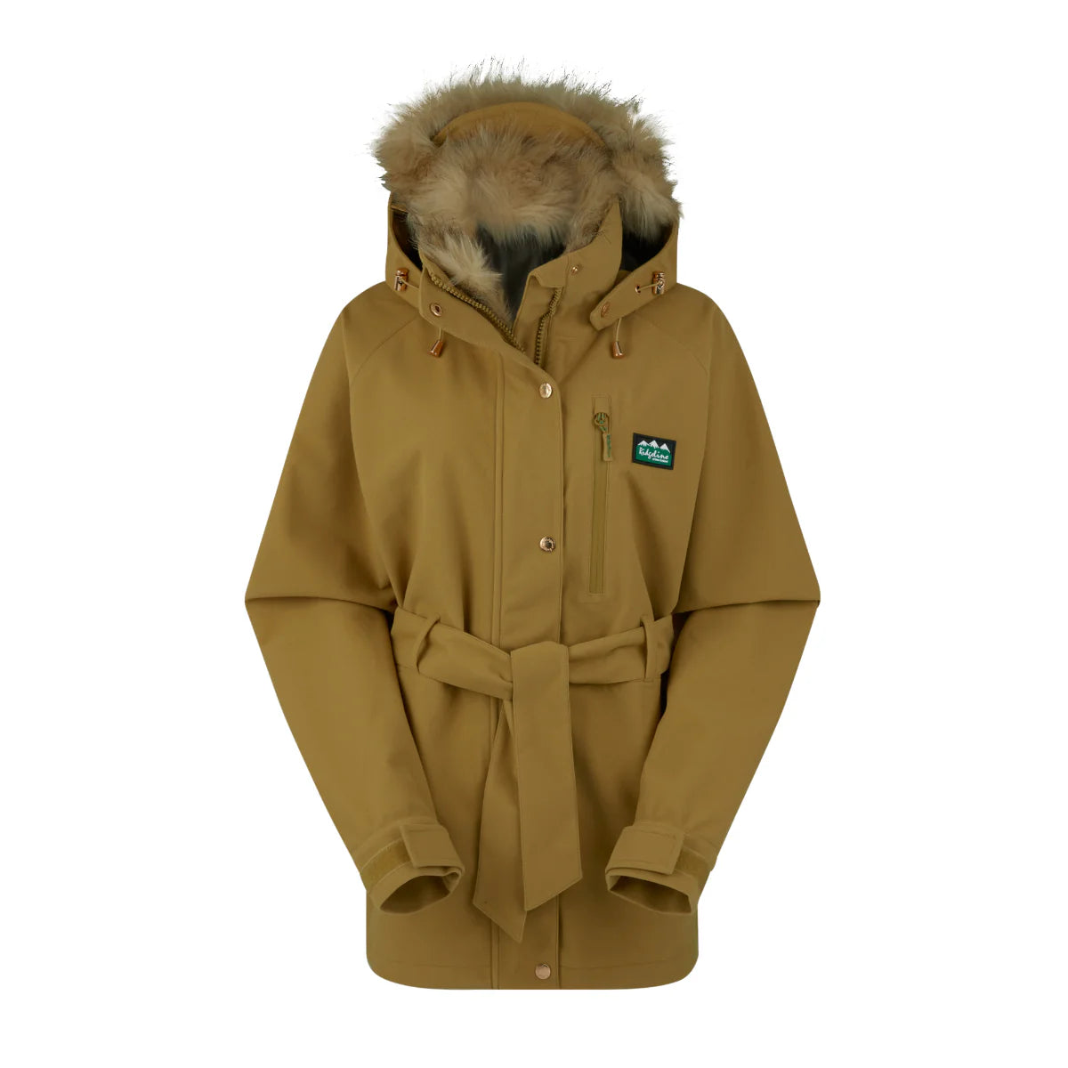 ladies' single-breasted coats -Ridgeline Ladies Nordic Jacket - Teak (NEW Model)