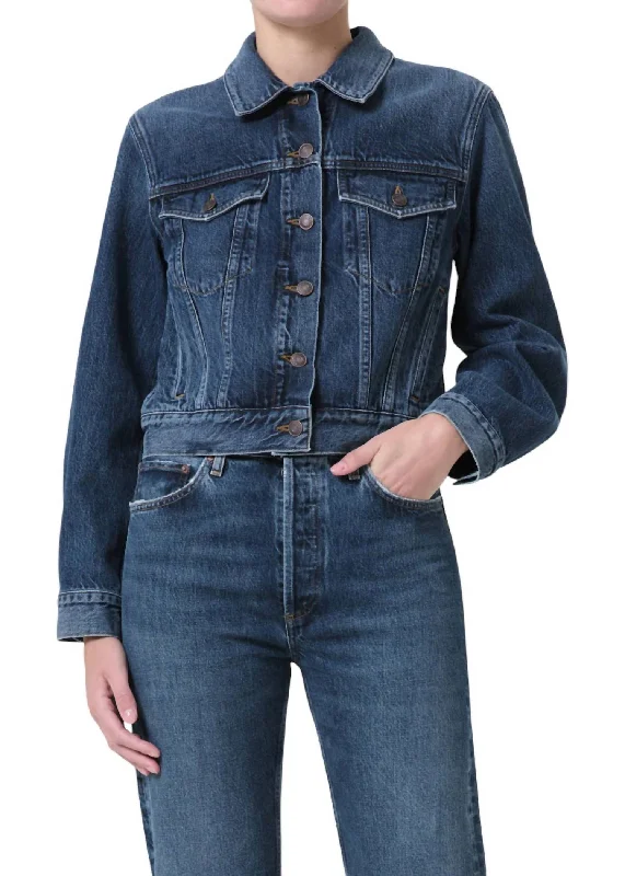 women's hooded jackets -90's Jean Jacket In Control