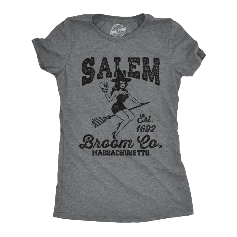 ladies' peplum tops -Salem Broom Co Women's T Shirt