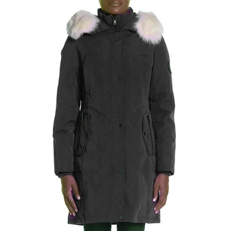 casual winter jackets for women -I Madison Expedition Down Coat with Real Fur