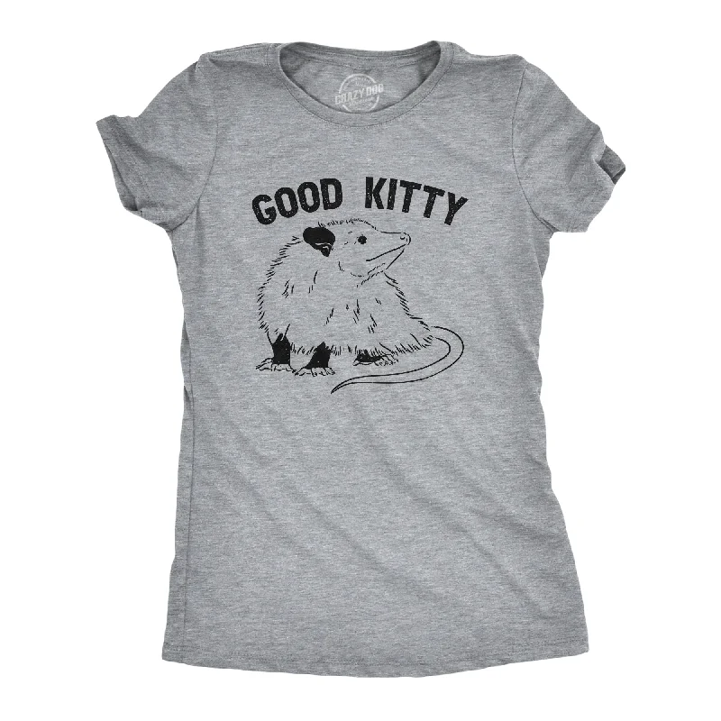 women's ruched tops -Good Kitty Women's T Shirt