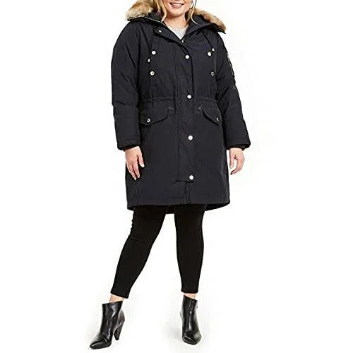 women's knee-length coats -Michael Kors Women's Plus Size Down Parka Coat