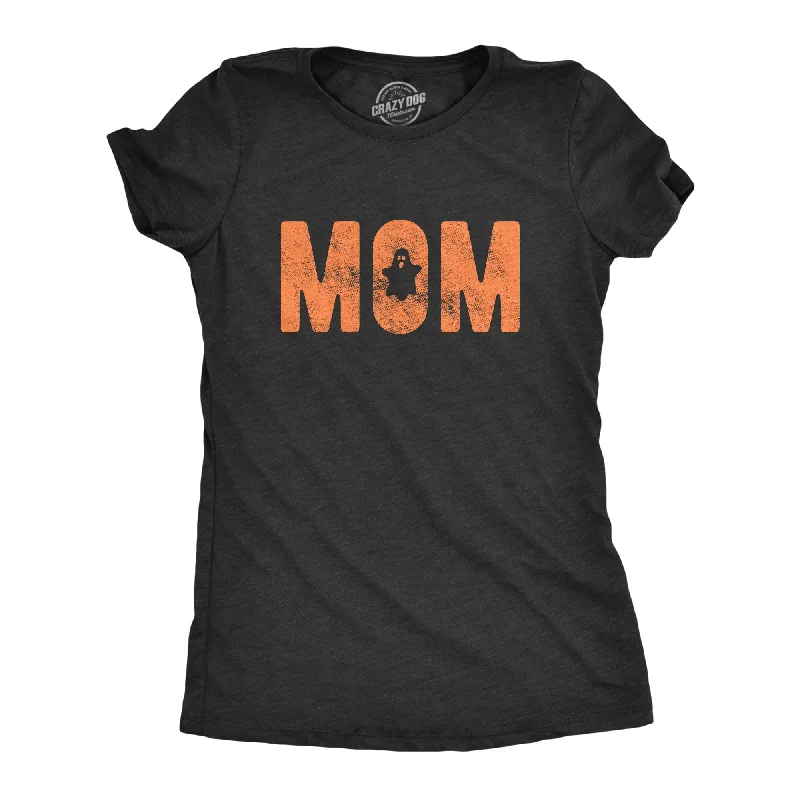 women's varsity-style tops -Mom Halloween Women's T Shirt