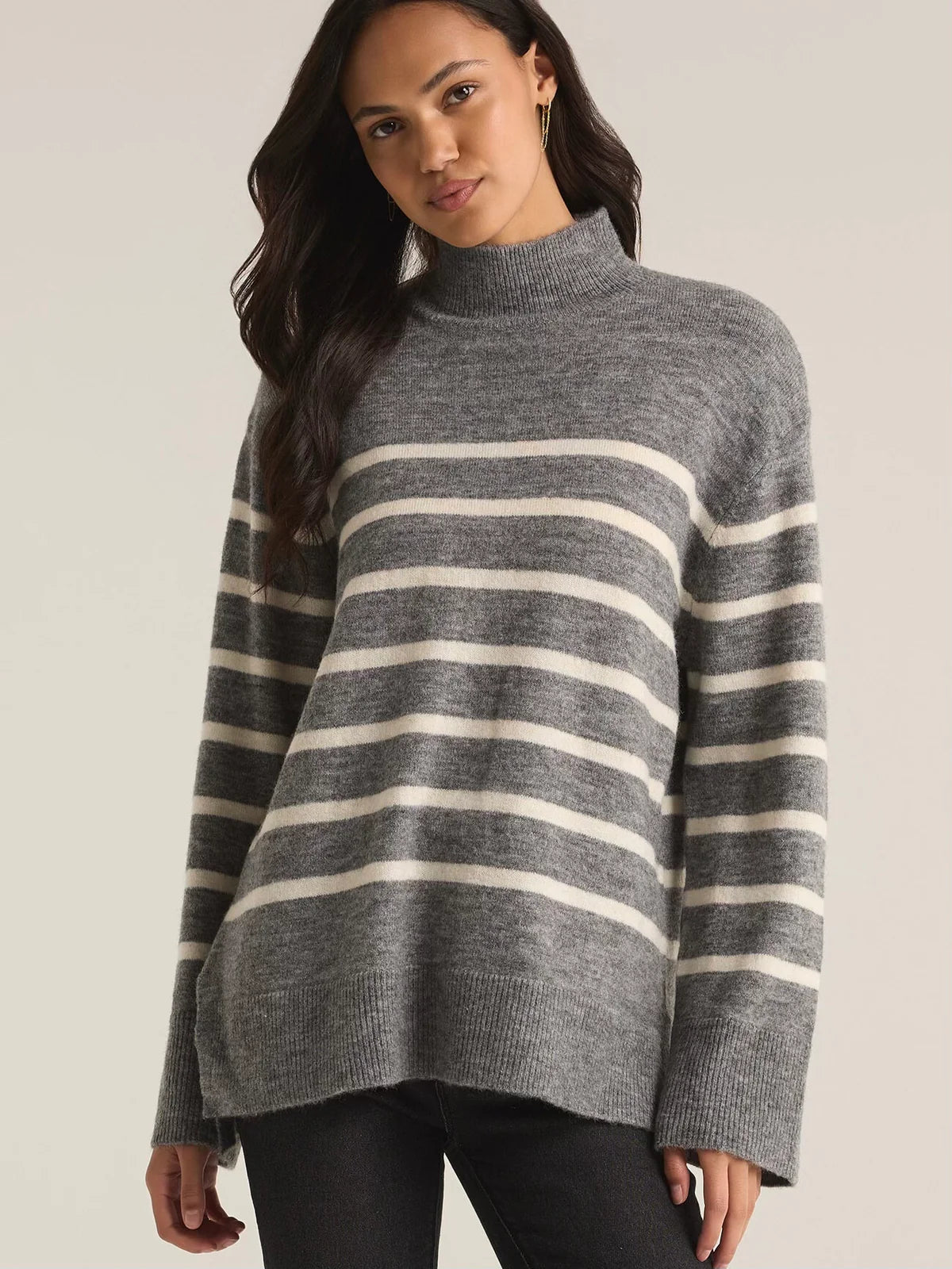 ladies' business casual tops -ZSupply 'Fin Stripe Sweater'