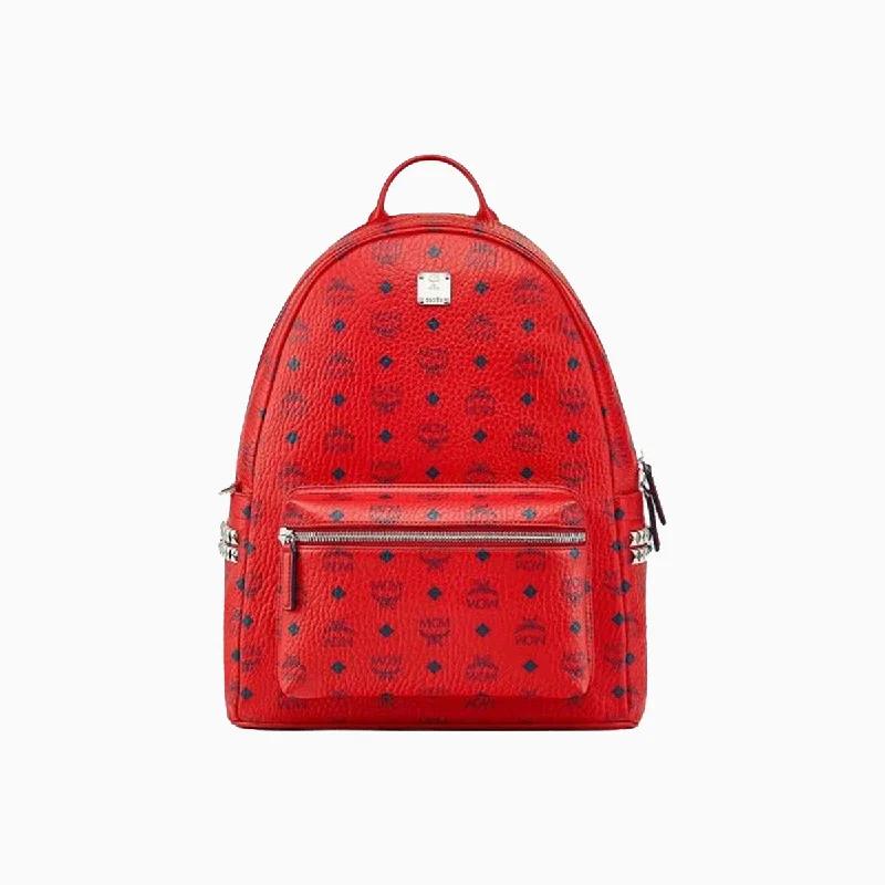 ladies' fitted tops -Women's Stark Side Studs Backpack in Visetos