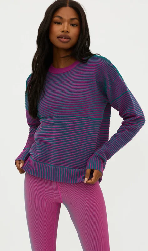 women's color block tops -Beach Riot ‘Occulus Sweater’