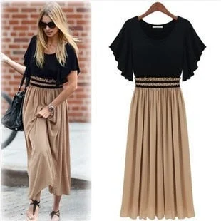 ladies' long sleeve dresses -Chiffon Dresses Women 'S Clothing